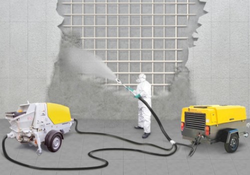 Торкретирование бетона: технология и способы нанесения